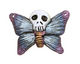 Poison Tree Polymer Clay Blue Death Poetry Butterfly 35-36x26-27mm