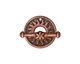 TierraCast Antique Copper (plated) Del Sol Toggle Clasp 19mm