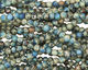 Denim Blue Impression Jasper Round 3.5-4mm