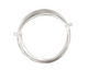 German Style Wire Silver (plated) Round 26 gauge, 20 meters