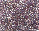 TOHO Transparent Rainbow Sugar Plum Round 6/0 Seed Bead