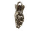 Green Girl Pewter Captive Heart 32x11mm