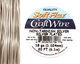 Soft Flex Non-Tarnish Silver Craft Wire 18 gauge, 20 ft