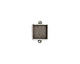 Nunn Design Antique Silver (plated) Mini Square Frame Link 21x15mm