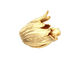 Ezel Findings Gold (plated) Tulip Bead Cap 18x16mm