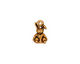 TierraCast Antique Gold (plated) Rabbit Charm 8x14mm