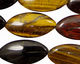 Tiger Eye (multi) Horse Eye 30x15mm