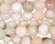 Beryl Morganite Faceted Round 10mm