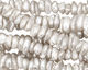 Pearly White (side drilled) Keishi 3-4x9-10mm