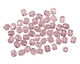 Czech Fire Polished Glass Mid. Amethyst Round 3mm