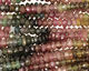 Tourmaline Irregular Faceted Rondelle 5mm