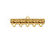 Brass Ribbon Bar 1-5 Link 29x9mm