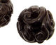 Soocho Jade Hollow Carved Round with Vines & Swirls 30mm
