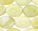 Natural Lemon Jade Flat Oval 20x15mm