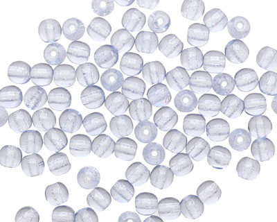 Czech Glass Country Blue Round 4mm