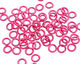 Hot Pink Enameled Copper Round Jump Ring 5mm, 18 gauge