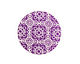 Lillypilly Purple Baroque Anodized Aluminum Disc 25mm, 24 gauge