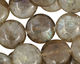 Labradorite Puff Coin 20mm