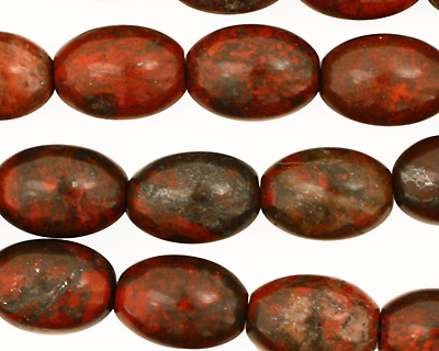 Brecciated Jasper Rice 14x10mm