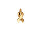 TierraCast Antique Gold (plated) Awareness Charm 6x17mm
