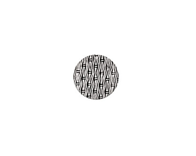 Lillypilly Black Reeds Anodized Aluminum Disc 11mm, 22 gauge