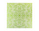Lillypilly Lime Green Morphed Anodized Aluminum Sheet 3"x3", 24 gauge