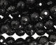 Black Onyx Faceted Round 6mm