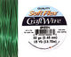 Soft Flex Green Craft Wire 22 gauge, 15 yards