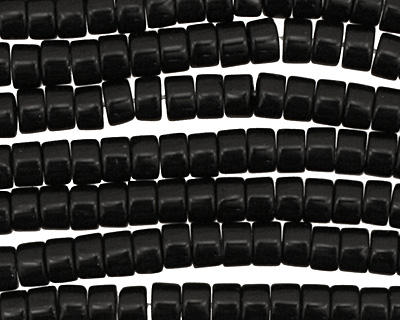 Black Onyx Heishi 7mm