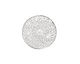Lillypilly Silver Weathered Daisy Anodized Aluminum Disc 19mm, 22 gauge