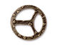 TierraCast Antique Brass (plated) Tribuckle 28mm