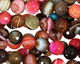 Bold Rainbow Fire Agate Faceted Round 8mm