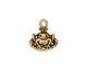 TierraCast Antique Gold (plated) Frog Prince Charm 15x16mm