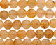 Rutilated Quartz Puff Coin 8mm