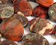Apple Jasper Flat Freeform Slab 26-40x24-32mm