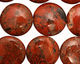 Brecciated Jasper Puff Coin 20mm