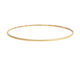 Nunn Design Antique Gold (plated) Small Dome Bangle Bracelet 70mm