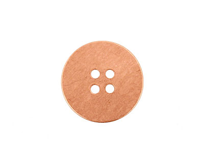 Copper Button Blank 19mm
