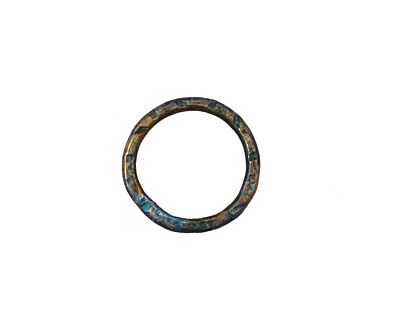 Missficklemedia Patinated Peacock Blue Link 16mm