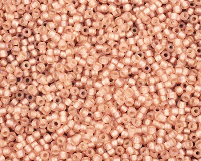 TOHO Rainbow Rosaline (with Frosted Silver Lining) Round 11/0 Seed Bead