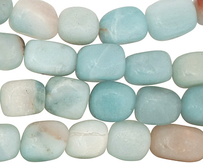 Amazonite Tumbled Nugget 8-12x8-10mm