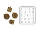 Vintaj DecoEtch Die Handwriting Numbers 2 3/8" x 2 5/8"