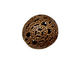 Stampt Antique Copper (plated) Filigree Ball 20mm
