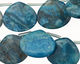 Larimar Blue Crazy Lace Flat Teardrop 18x25mm