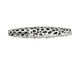 Pewter Textured Rice 35x7mm