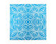 Lillypilly Turquoise Morphed Anodized Aluminum Sheet 3"x3", 24 gauge
