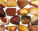 Mookaite Faceted Nugget 11-15x9-11mm