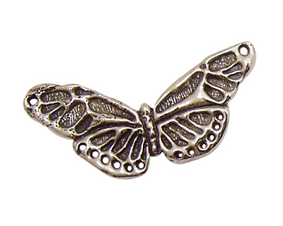 Green Girl Pewter Butterfly Centerpiece 38x20mm