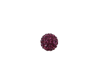Violet Pave Round 8mm (1.5mm hole)