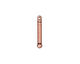 TierraCast Antique Copper (plated) 3/4" Bead Bar 2x19mm